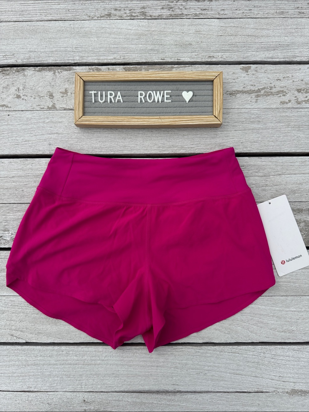 Lululemon Speed Up High Rise Short 2.5” Mesh Vent Pink Flare XS NWT